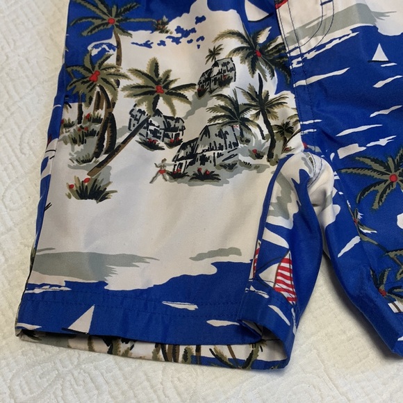 12-18m (4/$20) Tropical Islands Print Swim Trunks by Old Navy - Picture 3 of 16